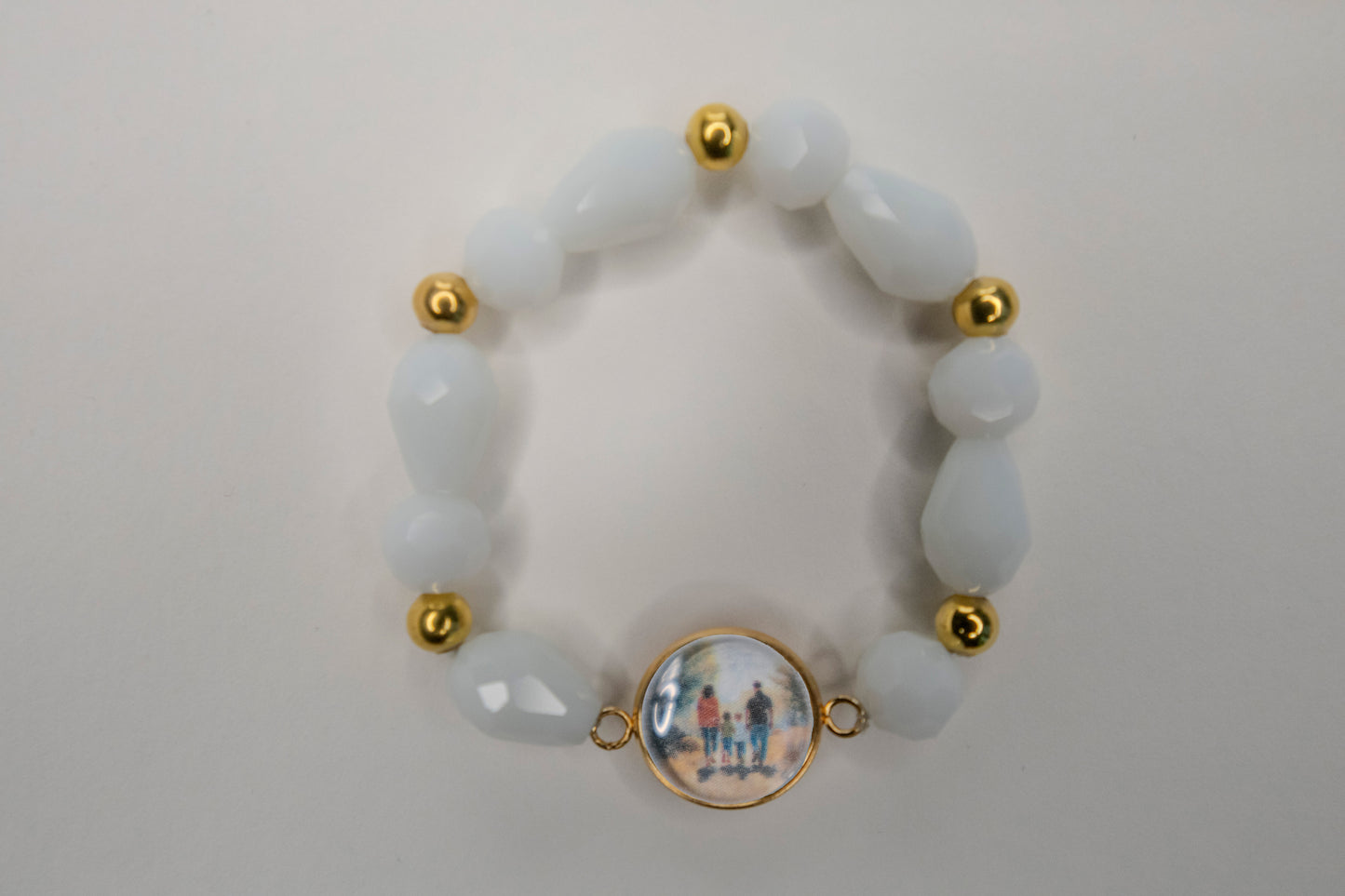 Daily Gratitude Breathing Bracelet Glass | things to be thankful for | Breathing Exercise Bracelet | breathwork | relaxation techniques | breathing for anxiety | My Sparkling Corner | My Sparkling Corner