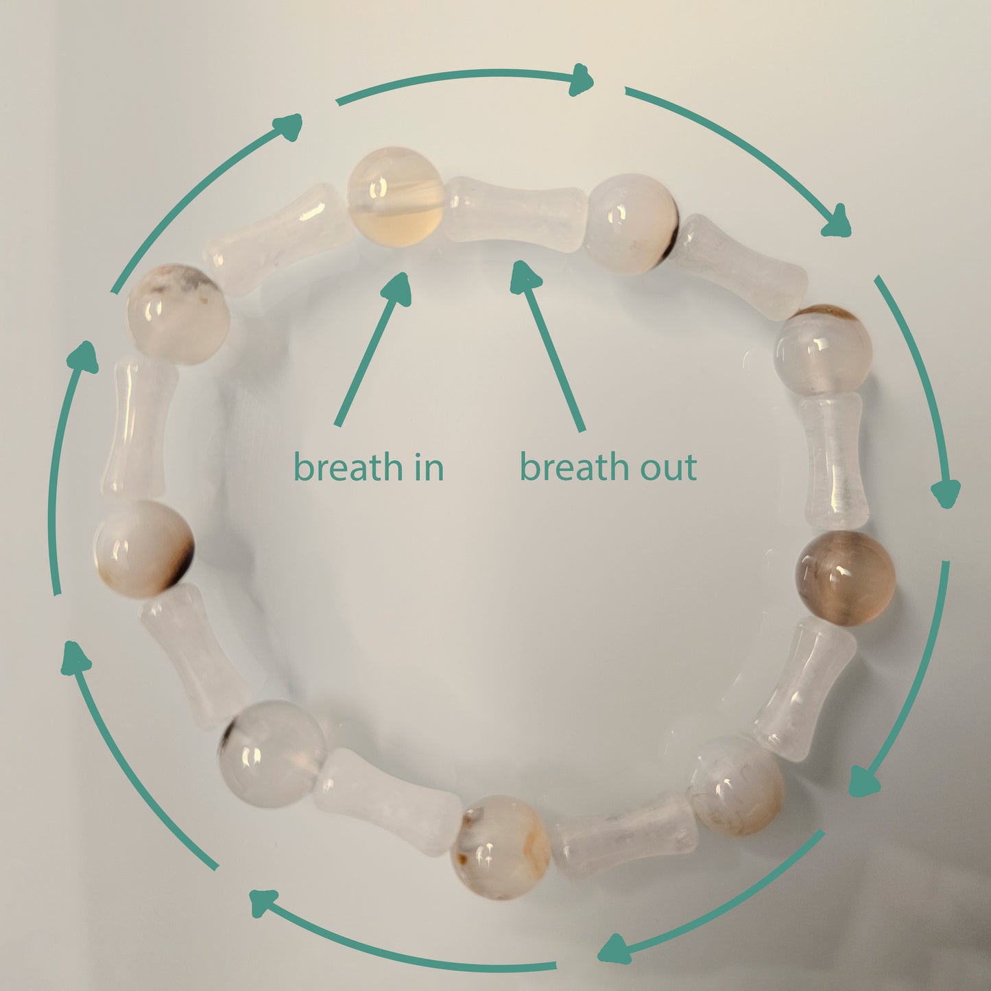 Breathing Exercise Bracelet | breathwork | relaxation techniques | breathing for anxiety | My Sparkling Corner