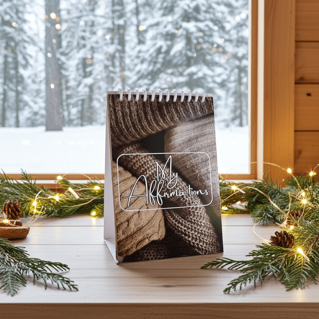 Standing Affirmations Desk Journal | Positive morning affirmations - My Sparkling Corner