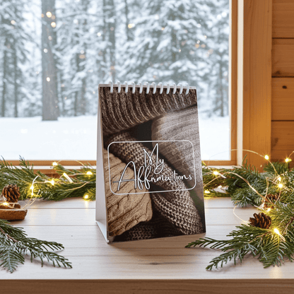 Standing Affirmations Desk Journal | Positive morning affirmations - My Sparkling Corner