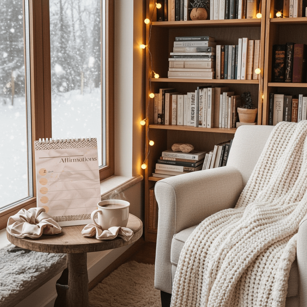 Standing Affirmations Desk Journal | Positive morning affirmations - My Sparkling Corner